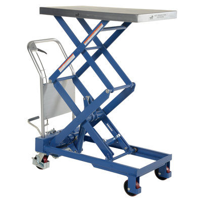 Double chariot hydraulique