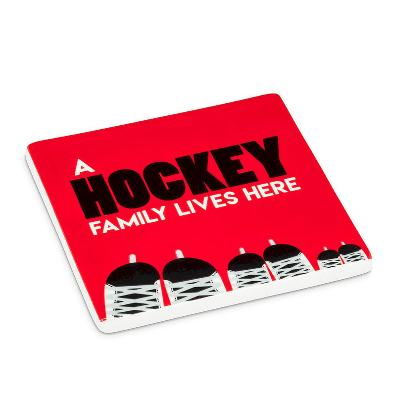 Sous-verre Hockey Family