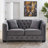 Hafid 76.89'' Velvet Sofa-120836624-68613723