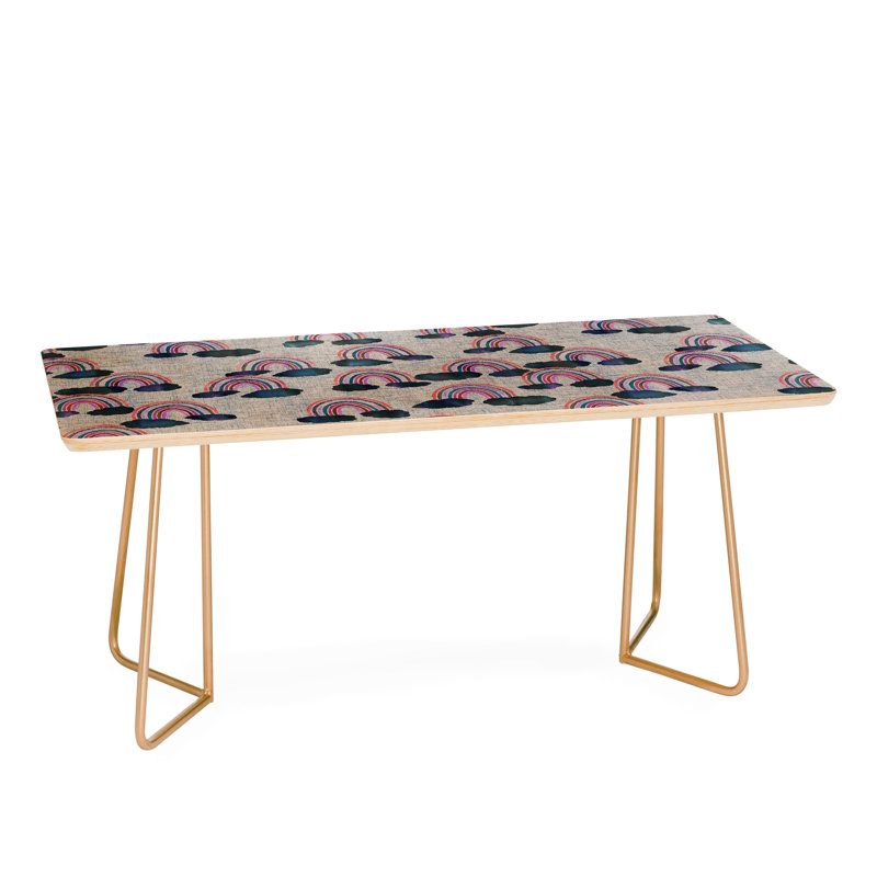 Table basse schatzi brown rainbows light