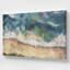 Grand rivage aérien, reproduction sur toile-1355270753