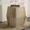 Table d'appoint à motif géométrique en bois de manguier massif l 16 po Terry