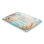 Plateau rectangulaire de 16 po x 12 po Escape to the Sea, design coquillage côtier et corail, céramique durable, lavable au lave-vaisselle, plateau de service inspiré de l'océan pour les fruits de mer, les légumes et les desserts