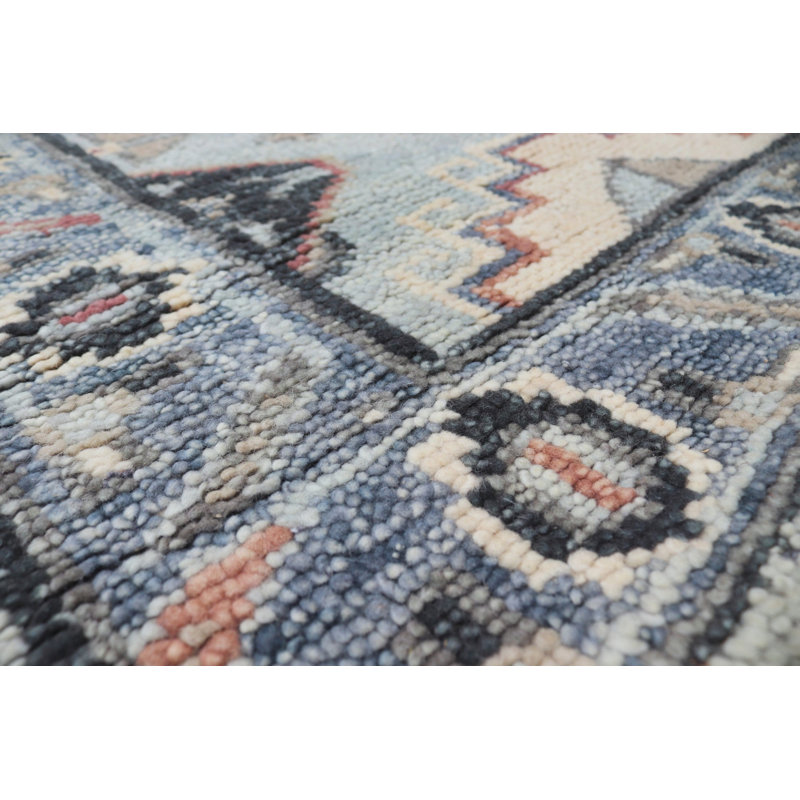 Oriental Area Rug in Blue