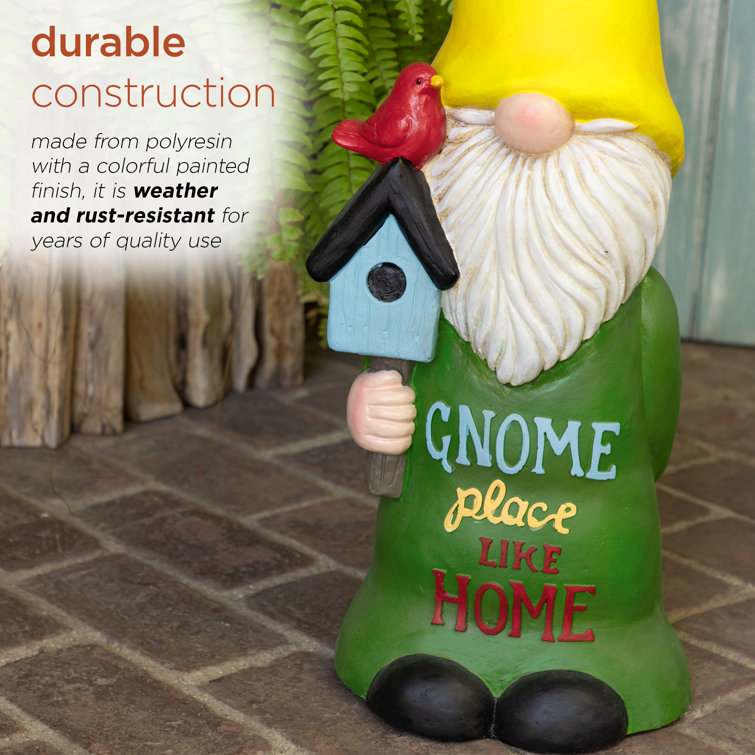 Gnome Place Like Home Garden Figurine Trinx