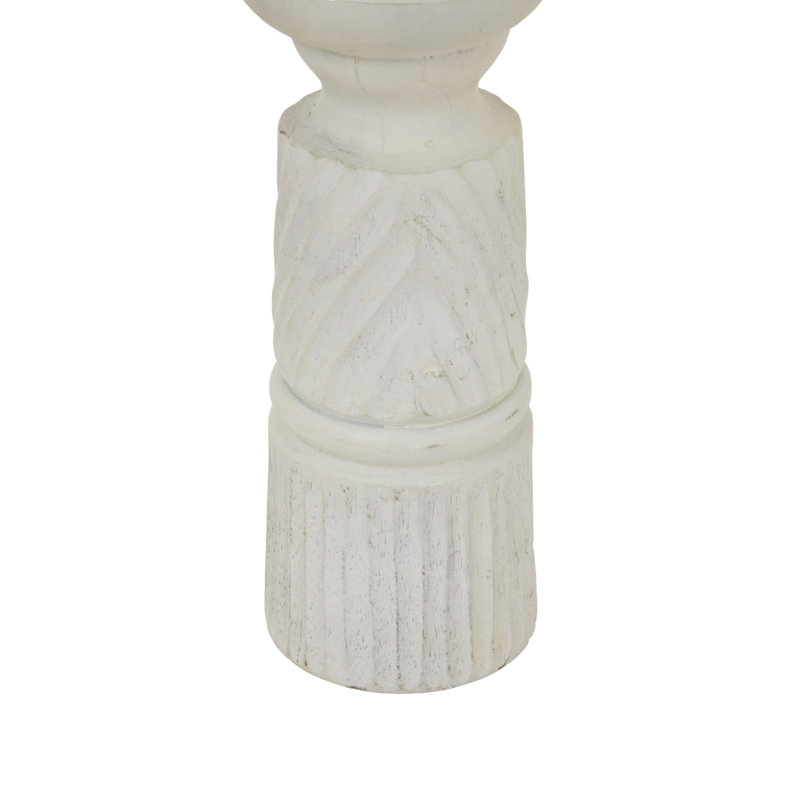 Anhat Wood Candle Accessories, 25 cm H x 10 cm W x 10 cm D