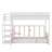 Convertible Bunk Bed With Storage Staircase,Bedside Table,And 3 Drawers-1750430150