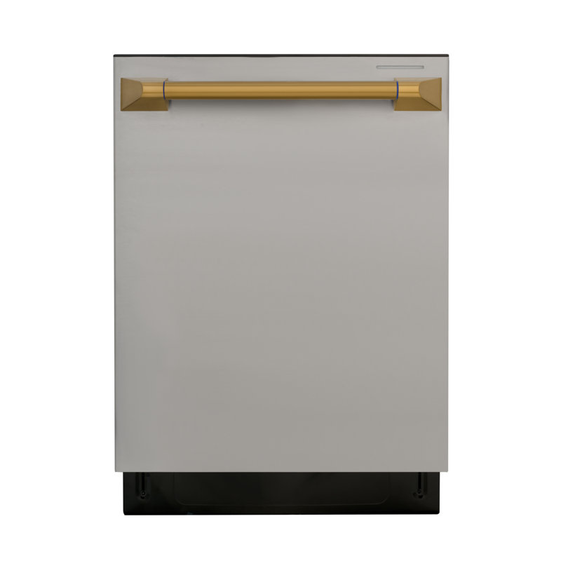 Kucht 24" 46 Decibel ENERGY STAR Certified Built-In Dishwasher with Adjustable Rack and Tall Tub Stainless Steel