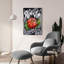  «Chalkboard Tomato» par Art Licensing Studio, art mural en verre acrylique, 24 po x 36 po-75317150