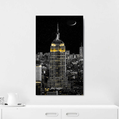 "NY Night" par CAD Designs, reproduction sur toile