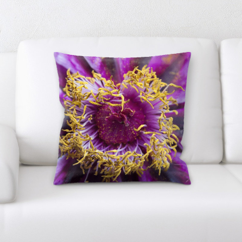 Coussin pivoine