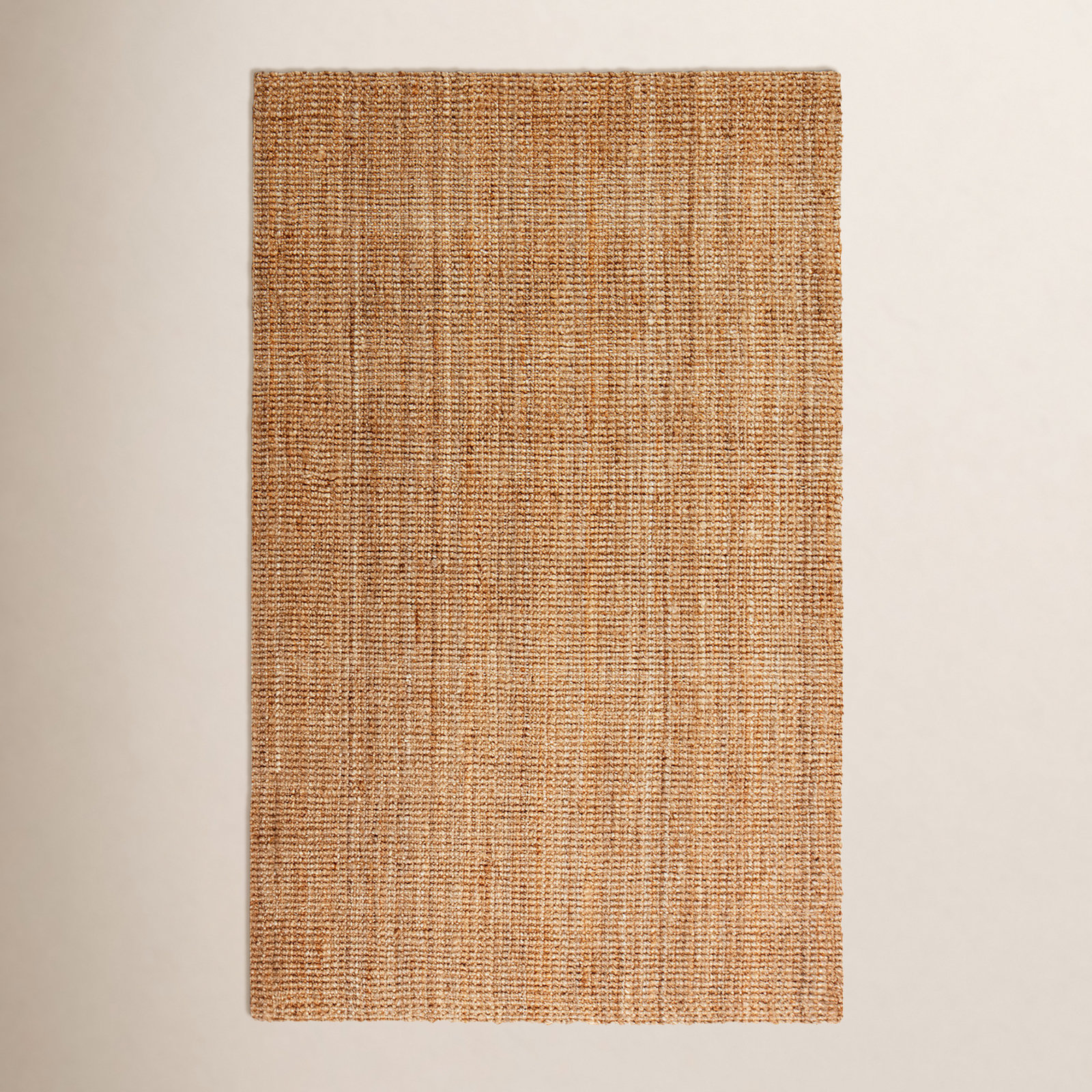 Asta Natural Hand-Loomed Jute Rug, Rectangle 2' x 3'