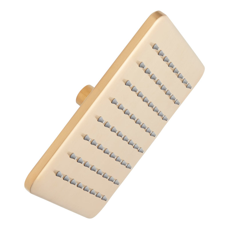 Berwyn Rainfall Shower Head - 2.5 gpm - Brushed Gold, Brushed Gold, 2.5 GPM
