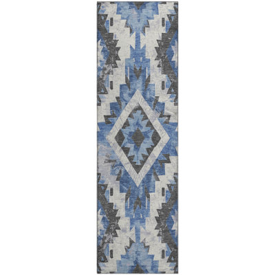 Premium Machine Washable Crestover AMF1878 Aztec Rug