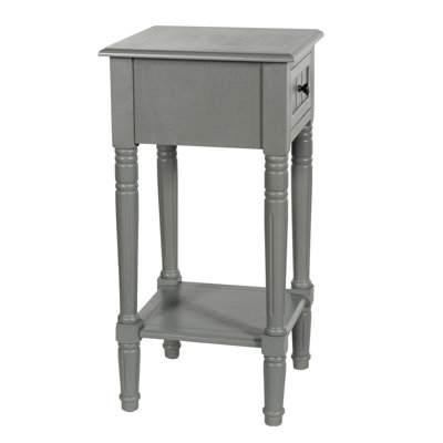 Elboa Collection Accent Table with One Drawer
