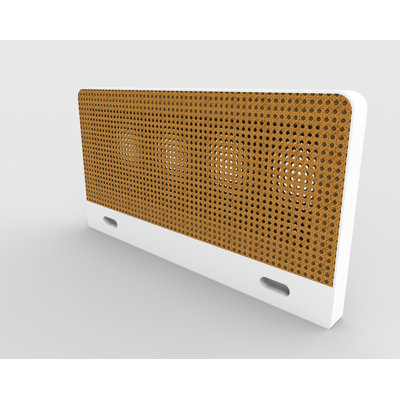 39.4cm H x 75cm W Desk Privacy Panel