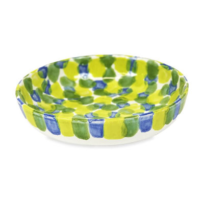 Verano Spanish Ceramics Ceramic Salad Bowl
