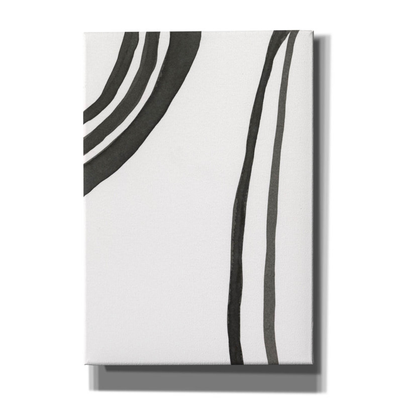 «Ink Lines III» par Regina Moore, H 26 po x l 18 po x P 0,75 po