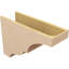 Bois de cèdre brut Asheboro, grain de bois TimberThane Corbel, apprêté brun clair-87599699