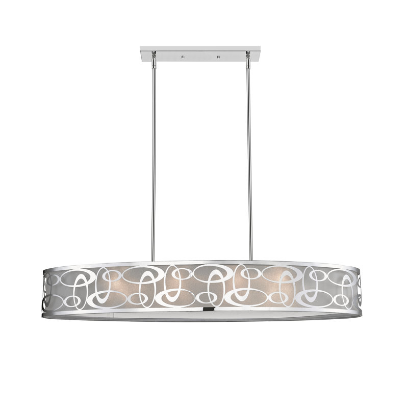 Tomasini - Light Kitchen Island Pendant, Chrome