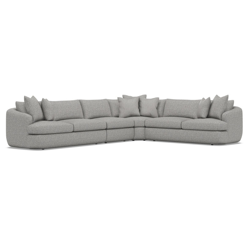 Jules Fabric 4 Pc Sectional, 1697-011
