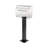 Mailbox Post With Post Base, Mailbox Mounting Post, Mailbox Post For Outside