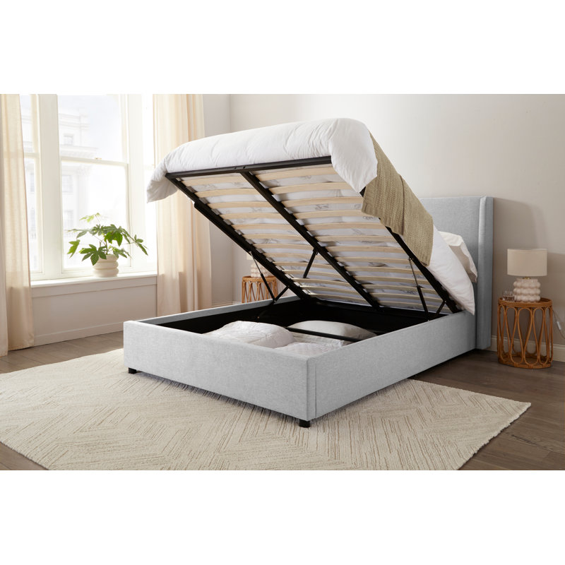 Upholstered Ottoman Storage Bed