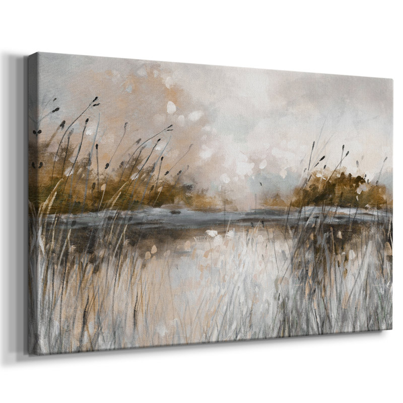 Vue sur le lac Honeybloom - Cavas enveloppés dans la galerie, 24 x 36