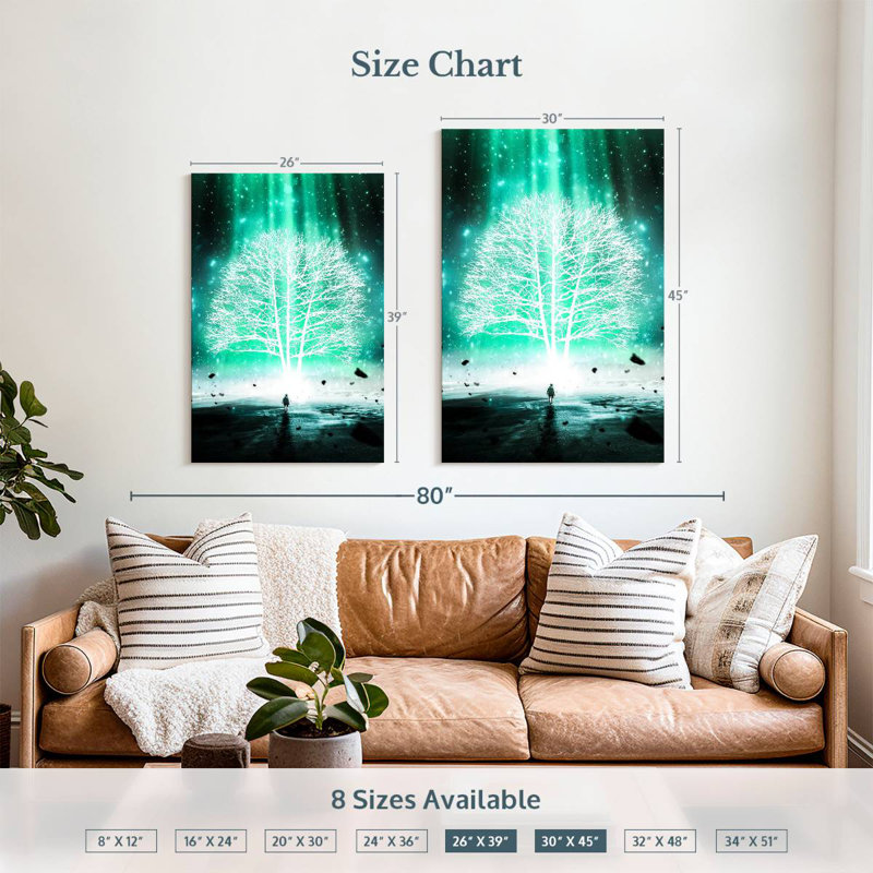 Kelan Life Energy, 39" H x 26" W