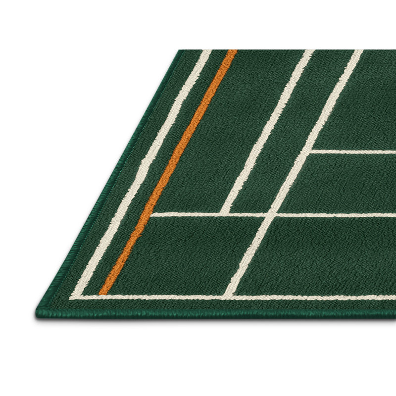  Tapis de tennis lavable, Rectangulaire 7 pi x 10 pi