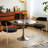 Modern Sherpa Boucle Upholstered Dining Chair-974819392-989956558-974819395