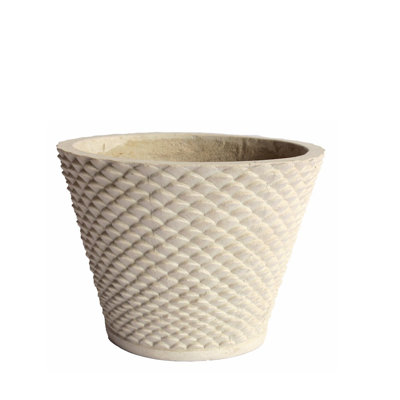 Cadiz Round Stone Planter