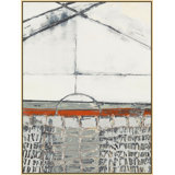 Outside the Garden 3' Framed Print on Canvas