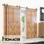 Ensemble de quincaillerie de porte de grange simple Classic-66378550
