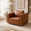 Fauteuil d'appoint en cuir l 50 po-2058187847