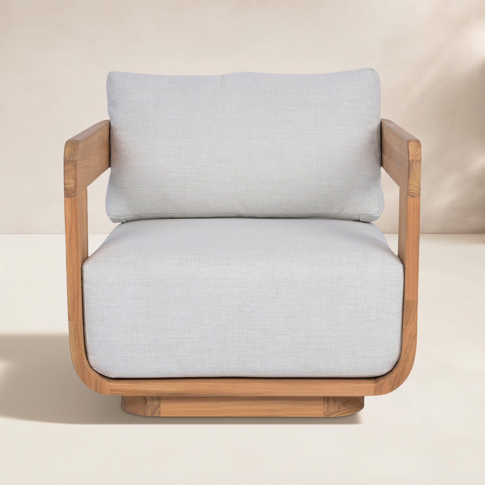 Nina Teak Patio Lounge Chair