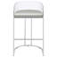 Mello Chrome Upholstered Bar Chair(Only Dining Chairs)
