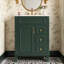 Ensemble de meuble-lavabo autoportant 24 po avec lavabo en céramique, 2 tiroirs, 1 porte à fermeture douce et 1 tablette réglable-1418813579-1418813582