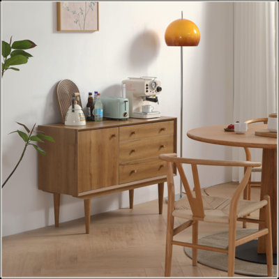 Antique Buffet In Oak
