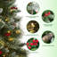 Sapin de Noël artificiel éclairé 6,5 pi
