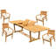 Cryal Outdoor Teak Dining Set-780852765