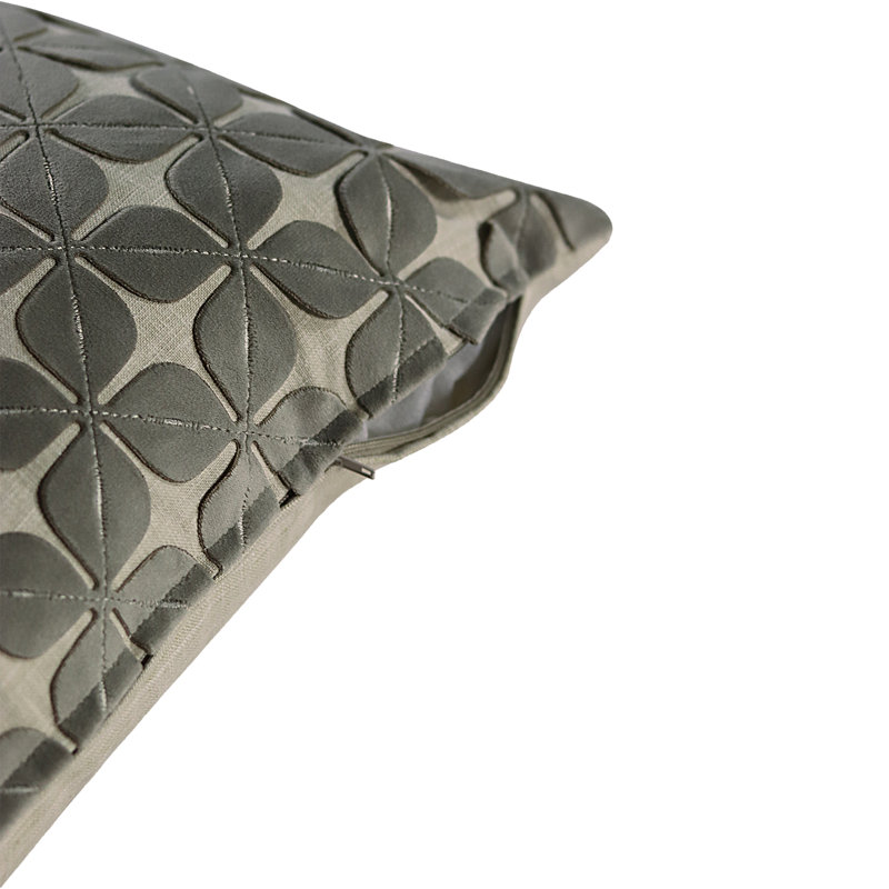 Housse de coussin Dahlia, Galet