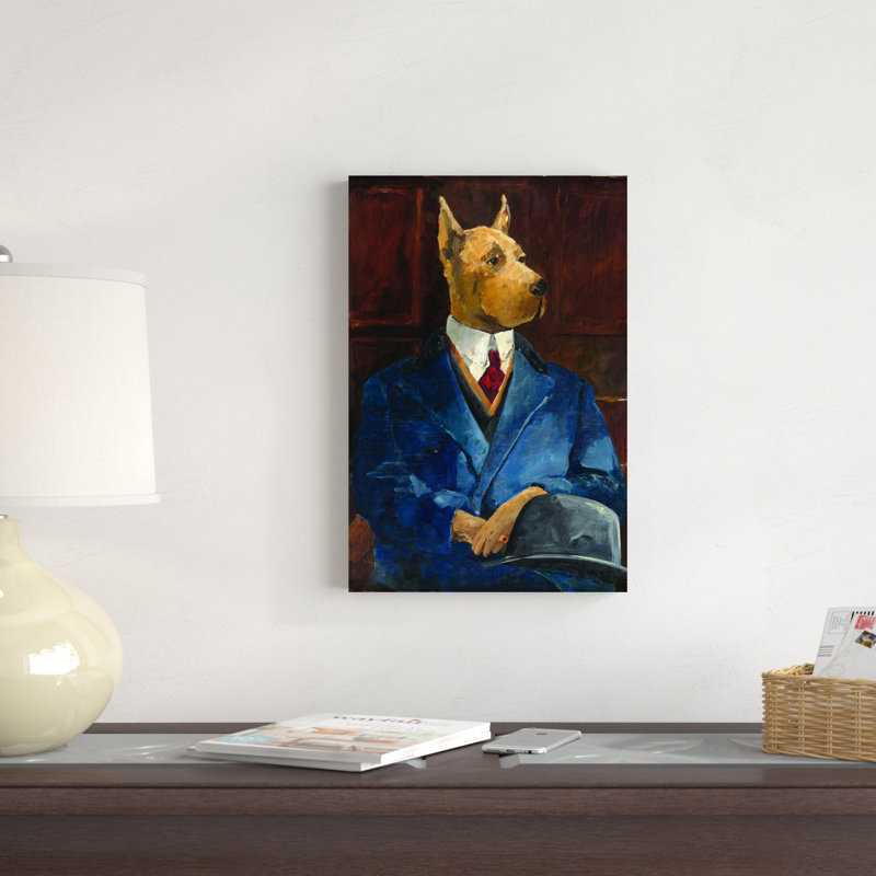 Inspecteur Dogleash, H 18 po x l 12 po