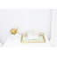 Plateau de coiffeuse oblong
