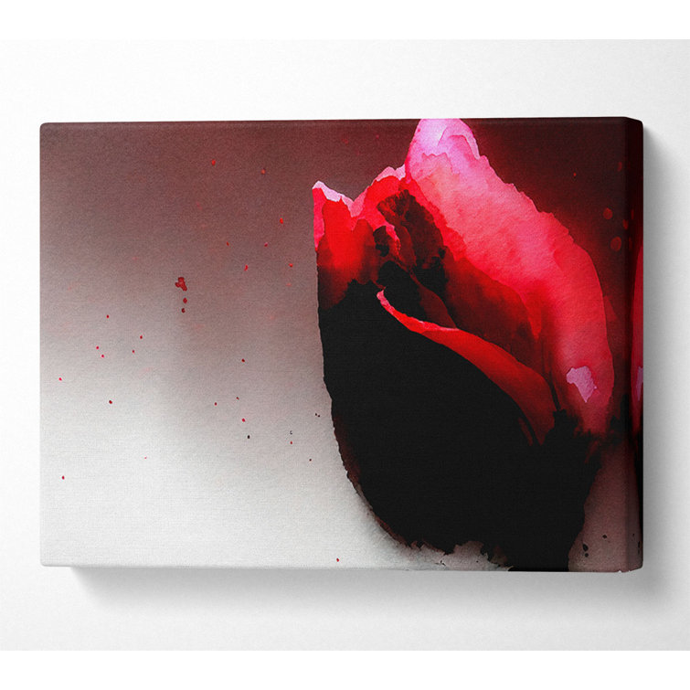 Visions Of A Rose - Wrapped Canvas Print