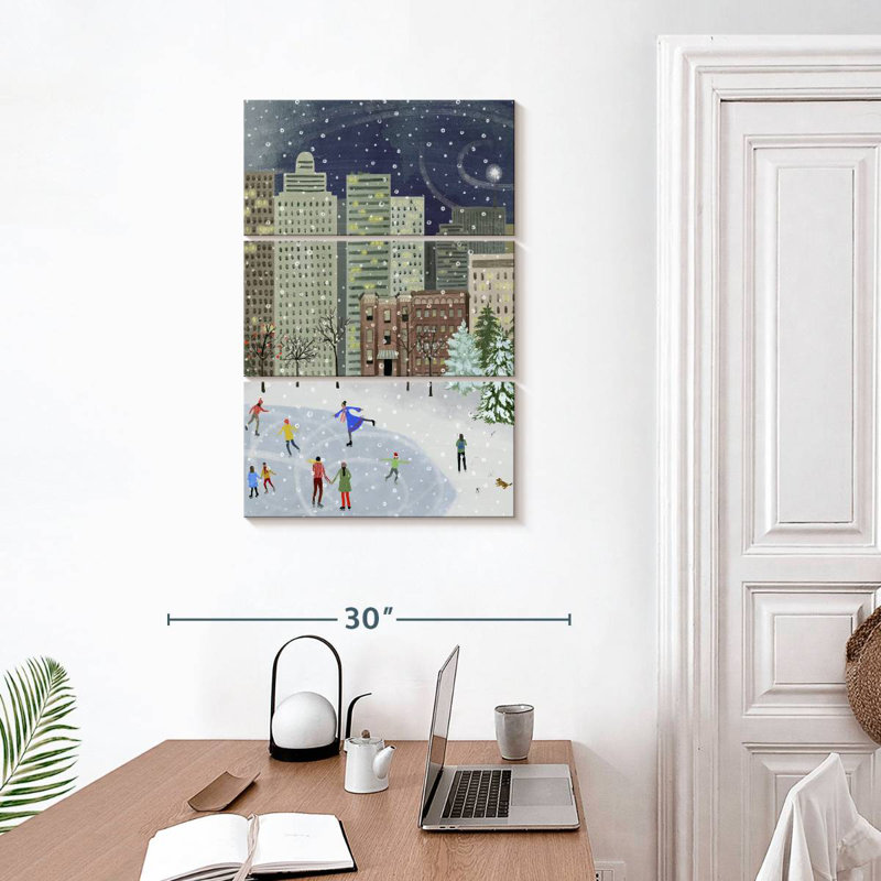 Lelend Christmas In The City II, H 32 po x l 20 po