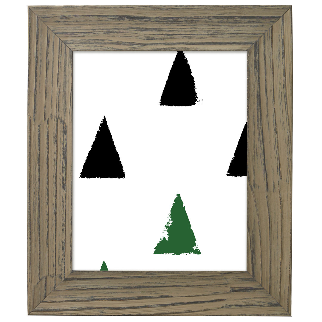 Akeda Wolf Gray Wood Picture Frame Union Rustic Picture 