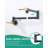 Wall Mounted Pot Filler With Double Handle In Black And Gold-125347137