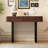 Illumine 42" Console Table With 2 Drawers, Solid Wood Sofa Table For Entryway Hallway Living Room-1737403916