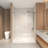 56-60" X 66" H Frameless Sliding Bathtub Door, Tub Shower Door, 5/16" (8Mm) Clear Tempered Glass, Stainless Steel Frame-128961061